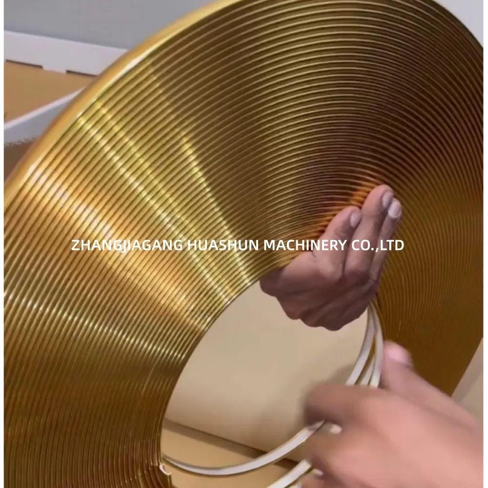 PVC Soft Golden Edge Patch Edge Machine for Photo Frame