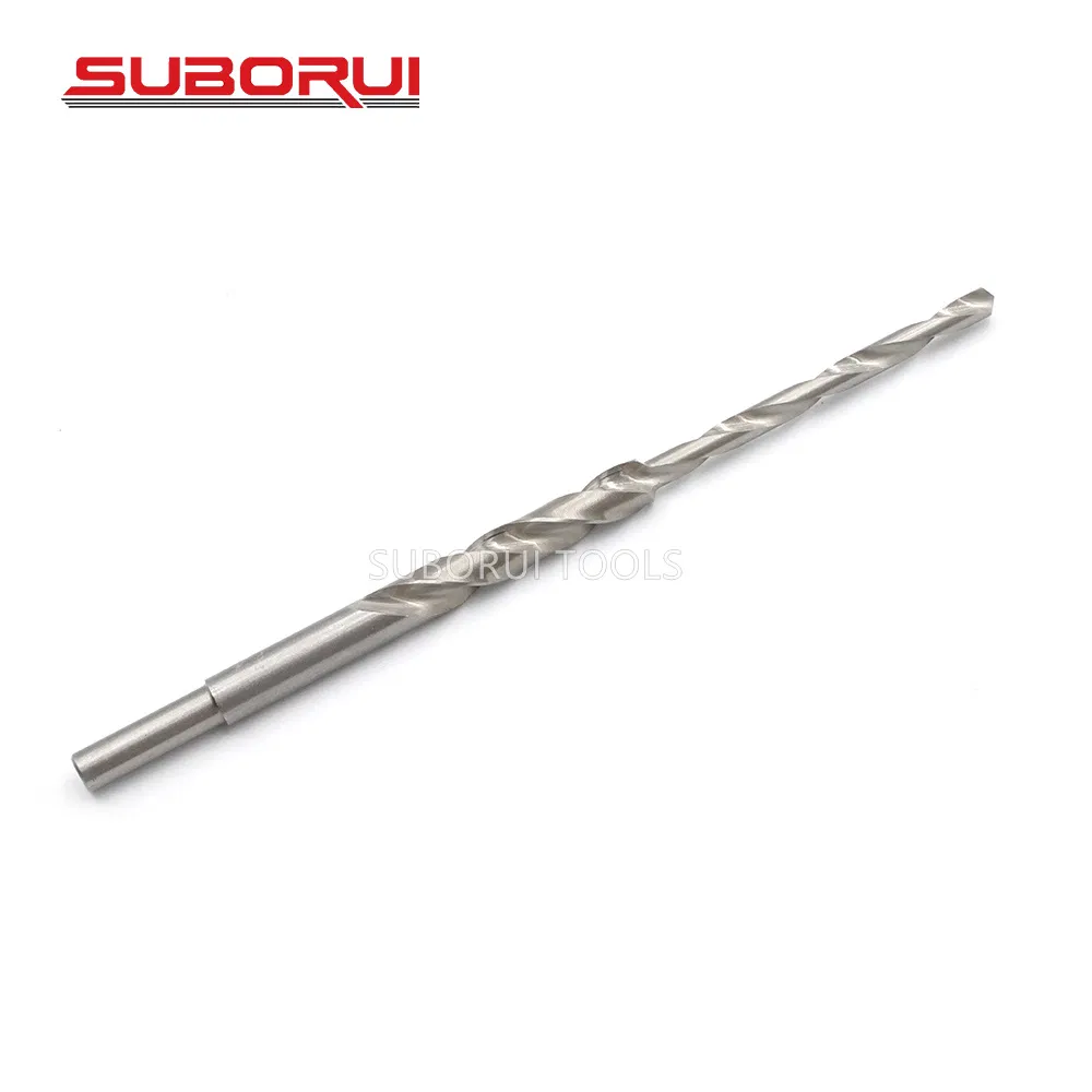 Suborui HSS Double Flute M35 Cobalt M4-M12 180 Degree Ladder Counterbore Mill Step Drill Bit for Milling OEM Customizable