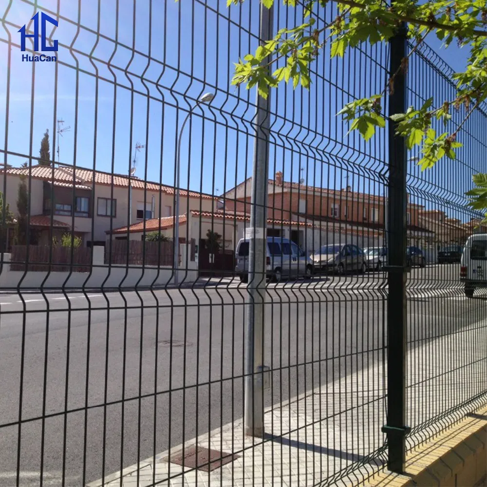 Garden Outdoor Powder Coated 3D Iron Steel Wire Panel Metal Fence