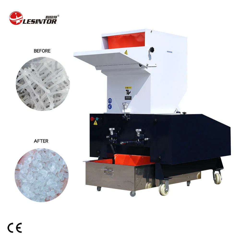15 Rotary Blade Powerful Bottle Plastic Crusher for Elastic Material Processing