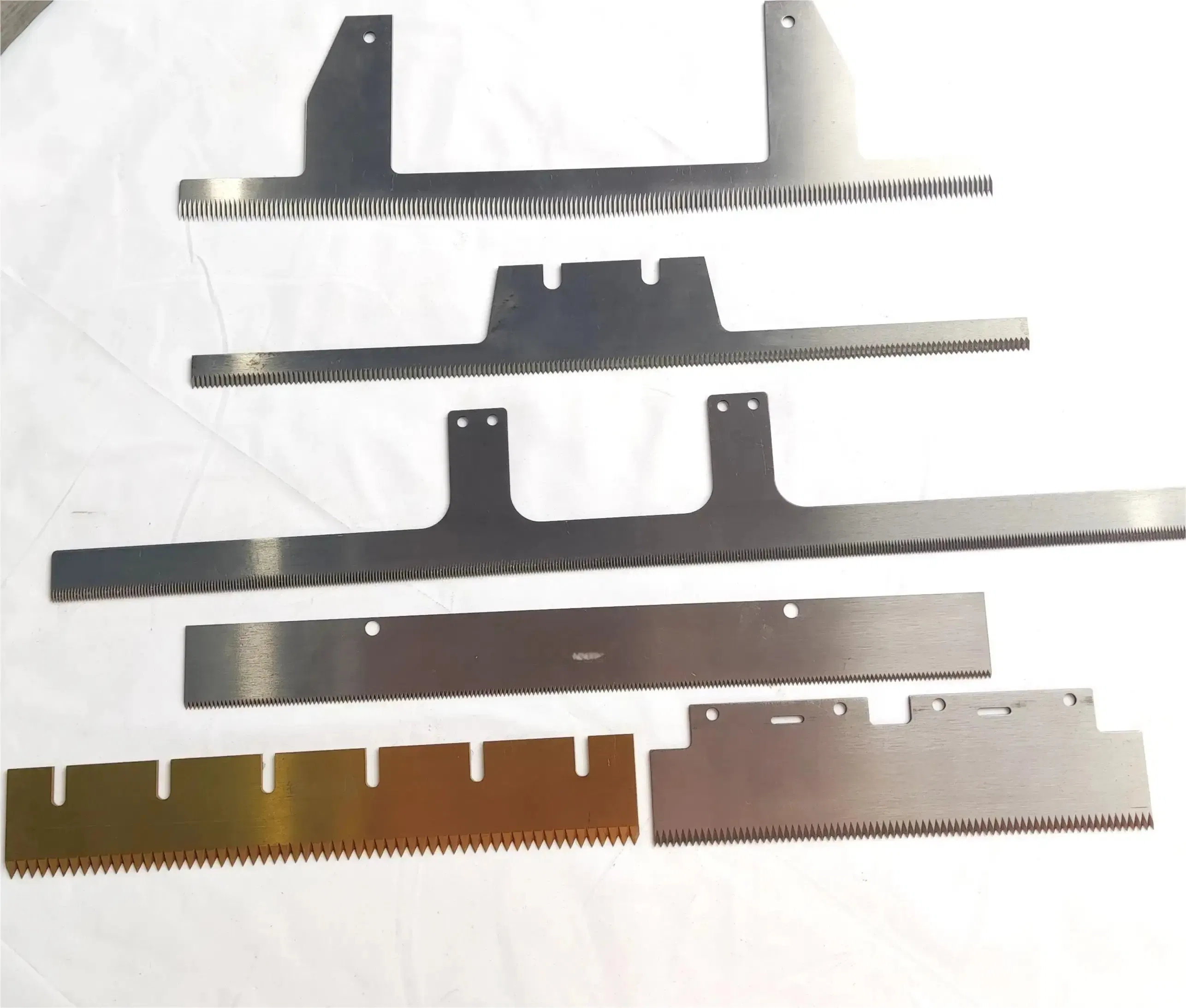 Lama Taglio Industriale Confezionamento Lama Zig Zag Coltello a Denti Lunghi