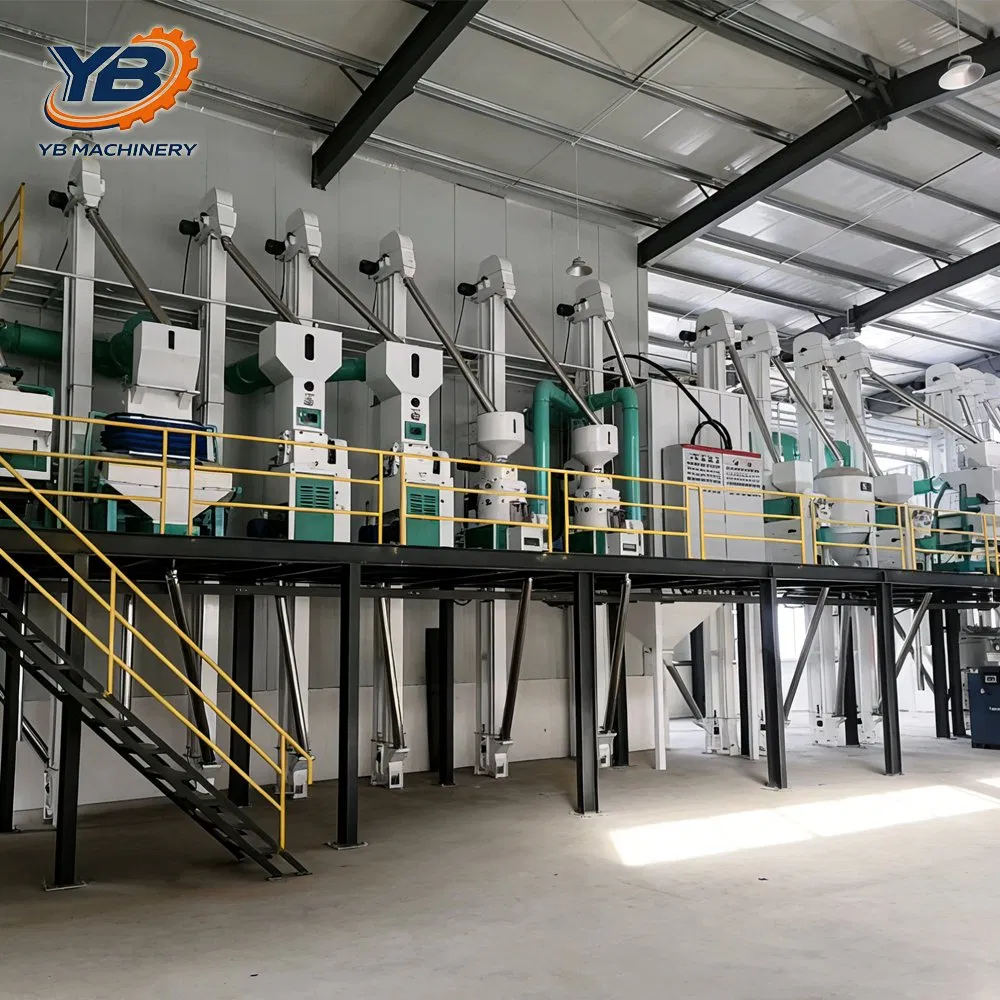 20-100t/D Complete Rice Milling Plant Rice Processing Line
