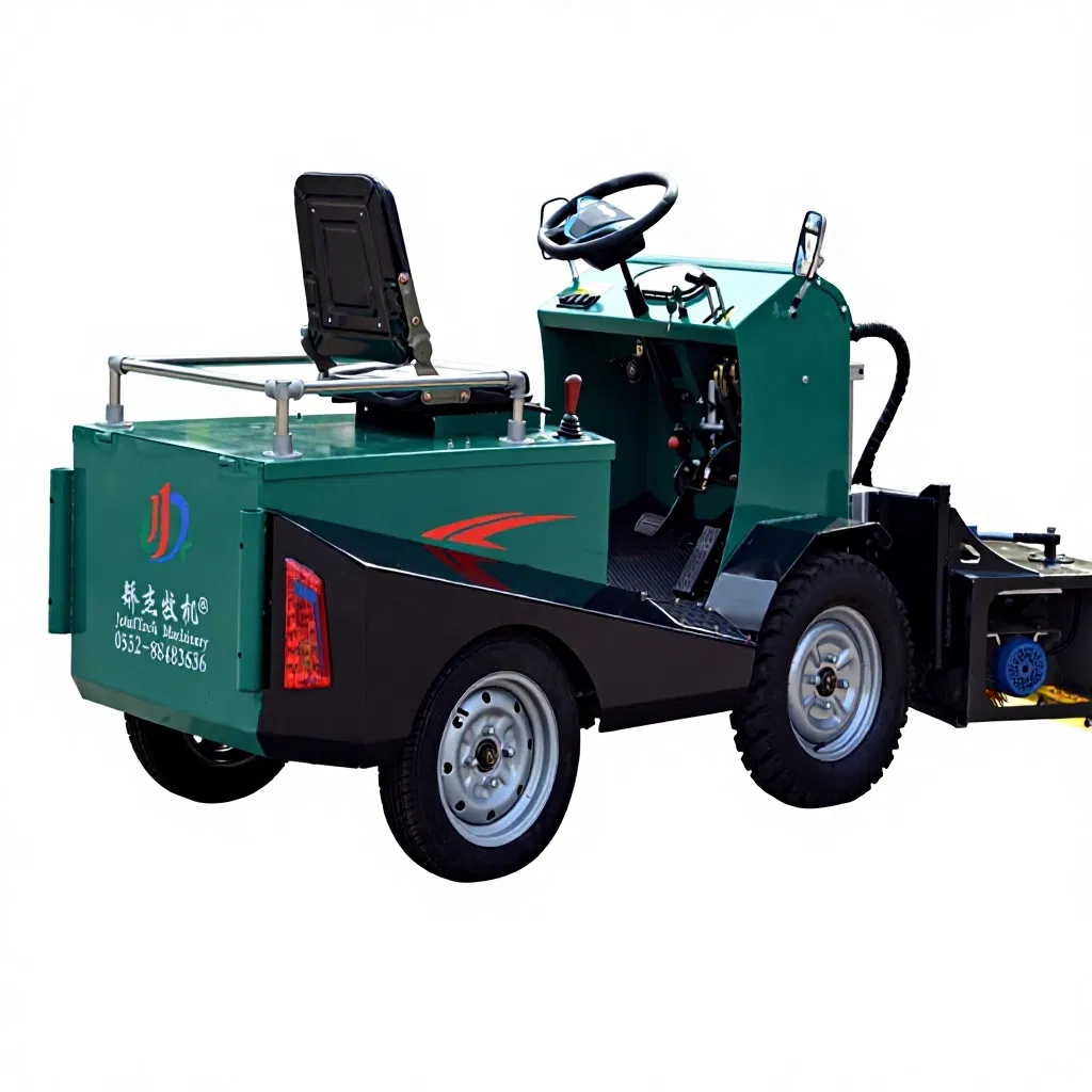 Self-Propelled Feed Pusher for Cattle & Sheep Breeding