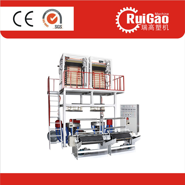 Zwei-Düsen-Kopf-Nylon-biologisch abbaubare Folienblas-Extrusionsmaschine