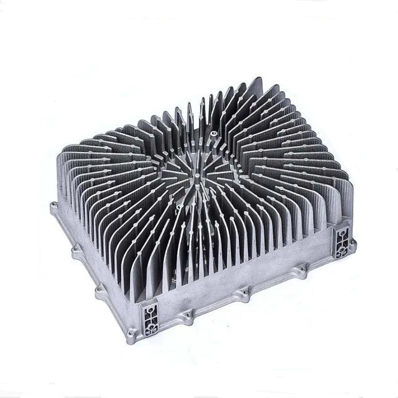 High Pressure Precise Zinc Alloy/Zamak/Aluminium/ADC10/ADC12 Die Casting Part for Heatsink