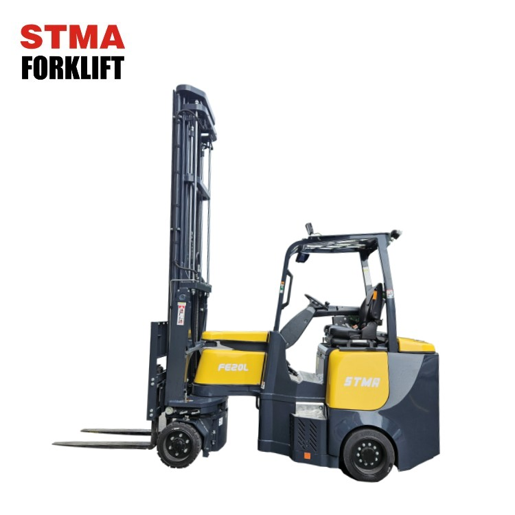 2ton Forklift elettrico articolato per corridoi molto stretti