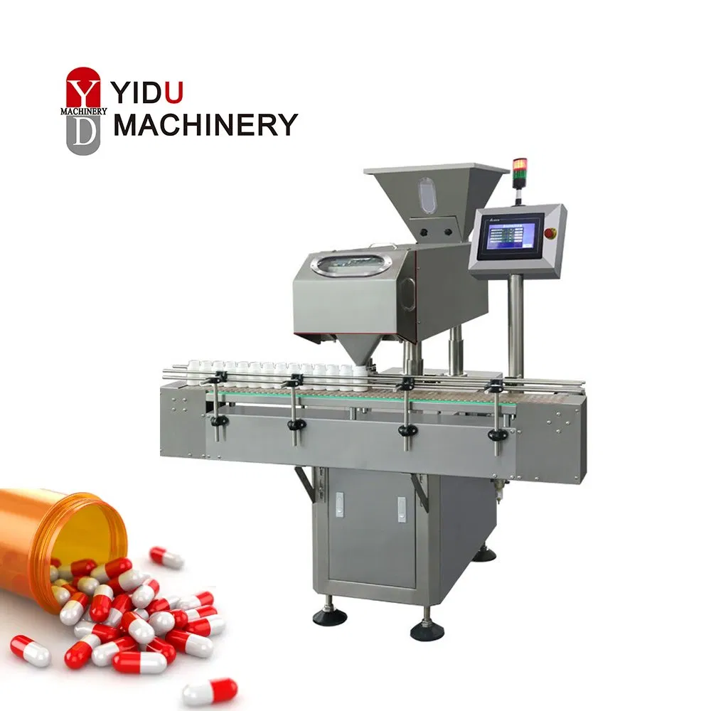 8 Canali Macchina Elettronica Automatica per il Conteggio e il Riempimento di Compresse, Pillole e Capsule con Vibrazione