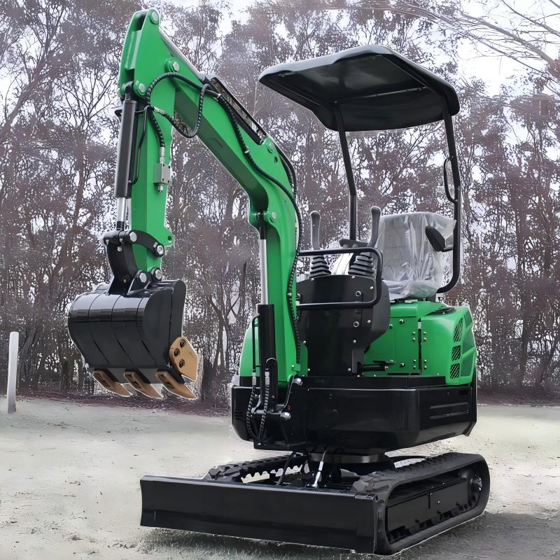 1 Ton Escavatore Mini Multifunzionale su Cingoli, Profondità Massima di Scavo 1,735m Certificato CE Produttore OEM