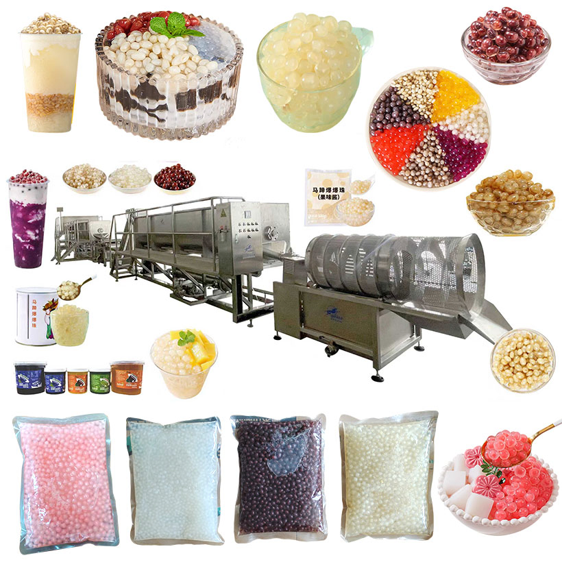 Coix Seed Highland Barley Durian Popping Beads Making Machine