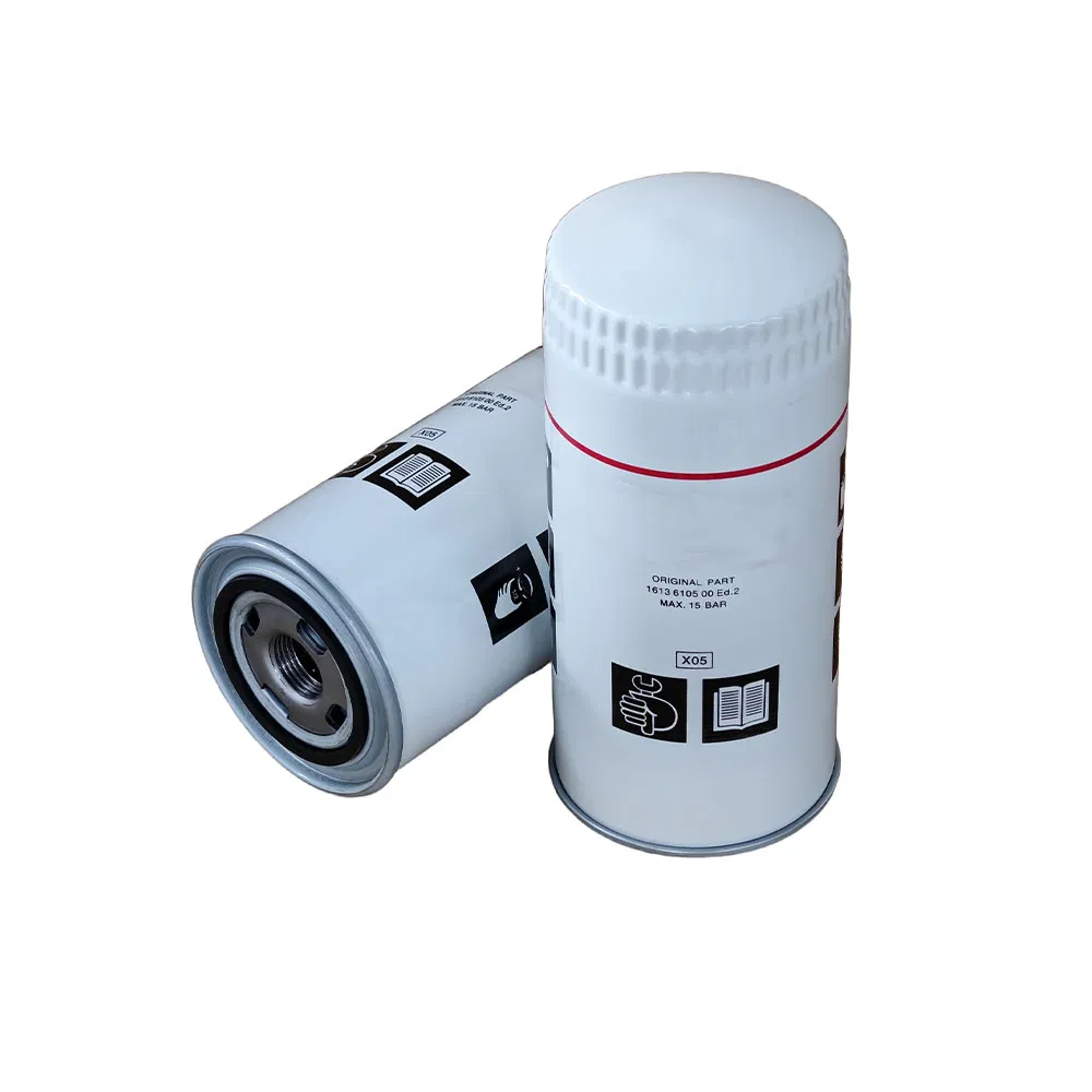 1613610500 1613610590 Screw Air Compressor Spare Parts Element Replacement Mann Lubrication Oil Filter