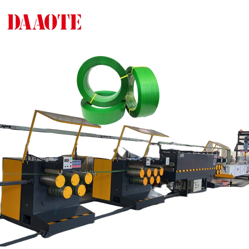 Macchina per Estrusione di Cinghie in PET Pacchetto Macchina per Imballaggio Cinghie Nastro in PET Macchina per la Produzione