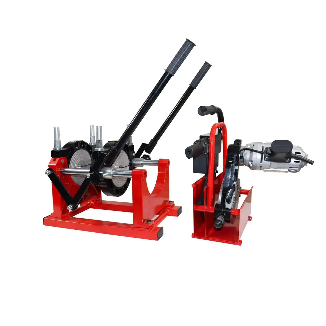 160mm Clamps HDPE Manual Butt Fusion Welding Machine Huajin Welder Termofusion
