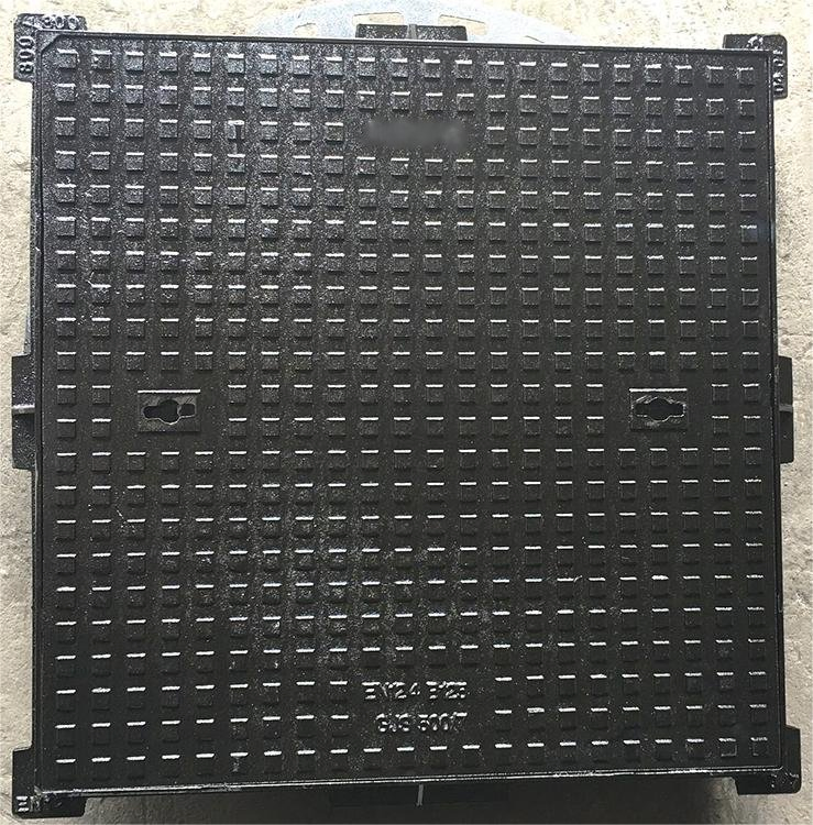 Square Manhole Cover and Frame