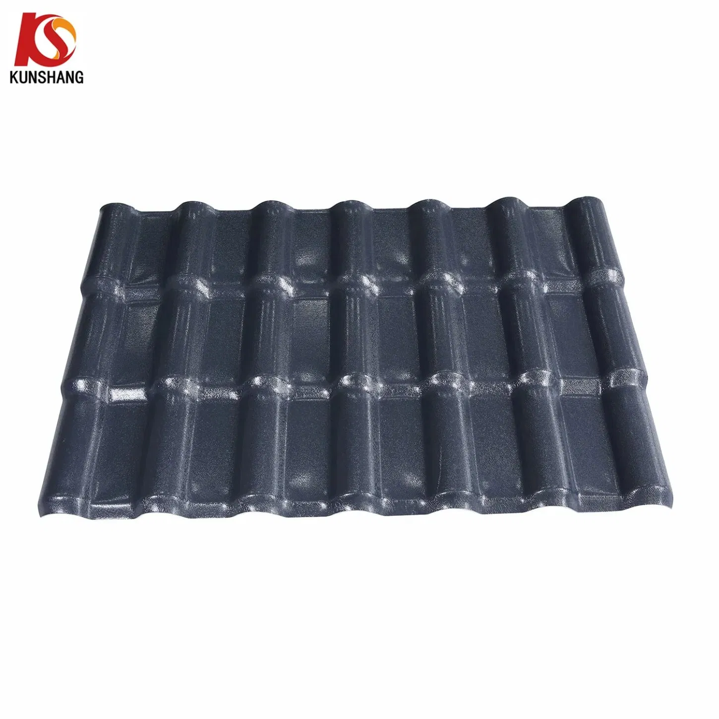 Anti Corrosion Synthetic Resin Spanish Roof Tile ASA UPVC Roofing Sheet