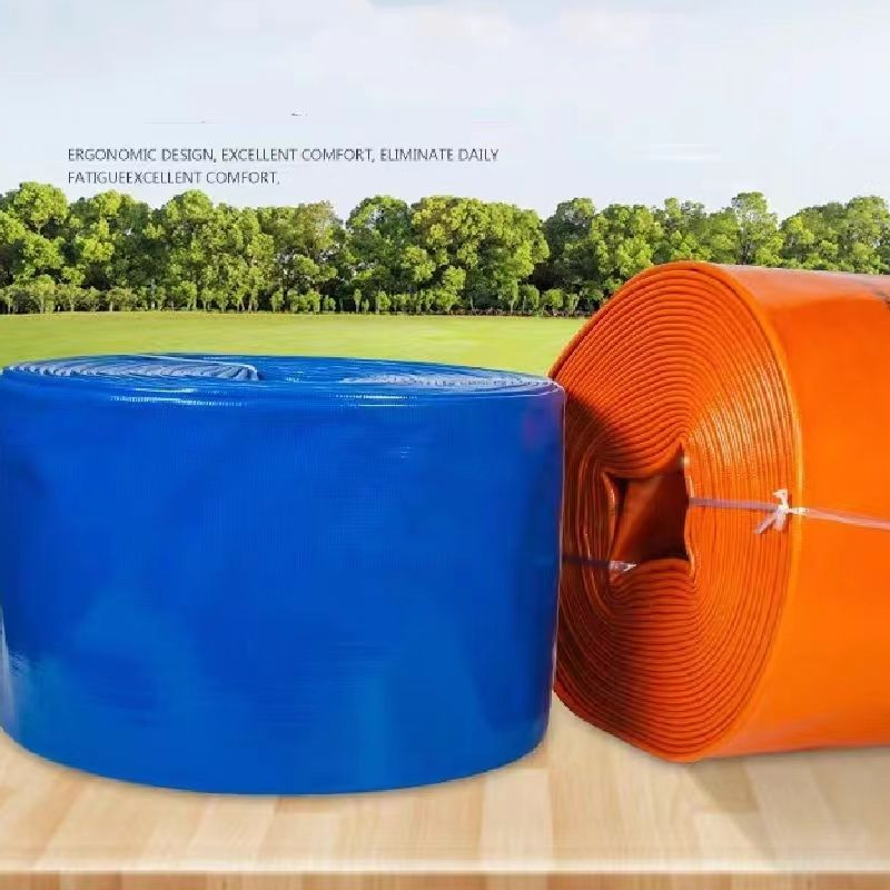 1-16 Inch Flexible PVC Layflat Water Hose for Water Drain Pump, Agriculture Irrigation, Pool Backwash