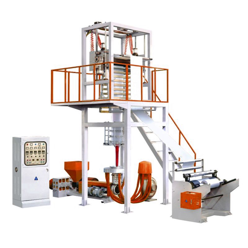 PLA Pbat Pcl Pha Pbs LDPE Biodegradable Plastic T Shirt Bag Extruder Film Blowing Machine for Bag