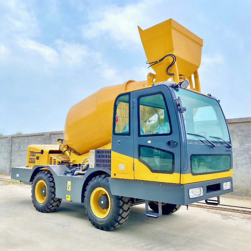 Mobile Self Loading Concrete Transit Mixer for Road Bridge Tunnel Highway and Hydro Construction