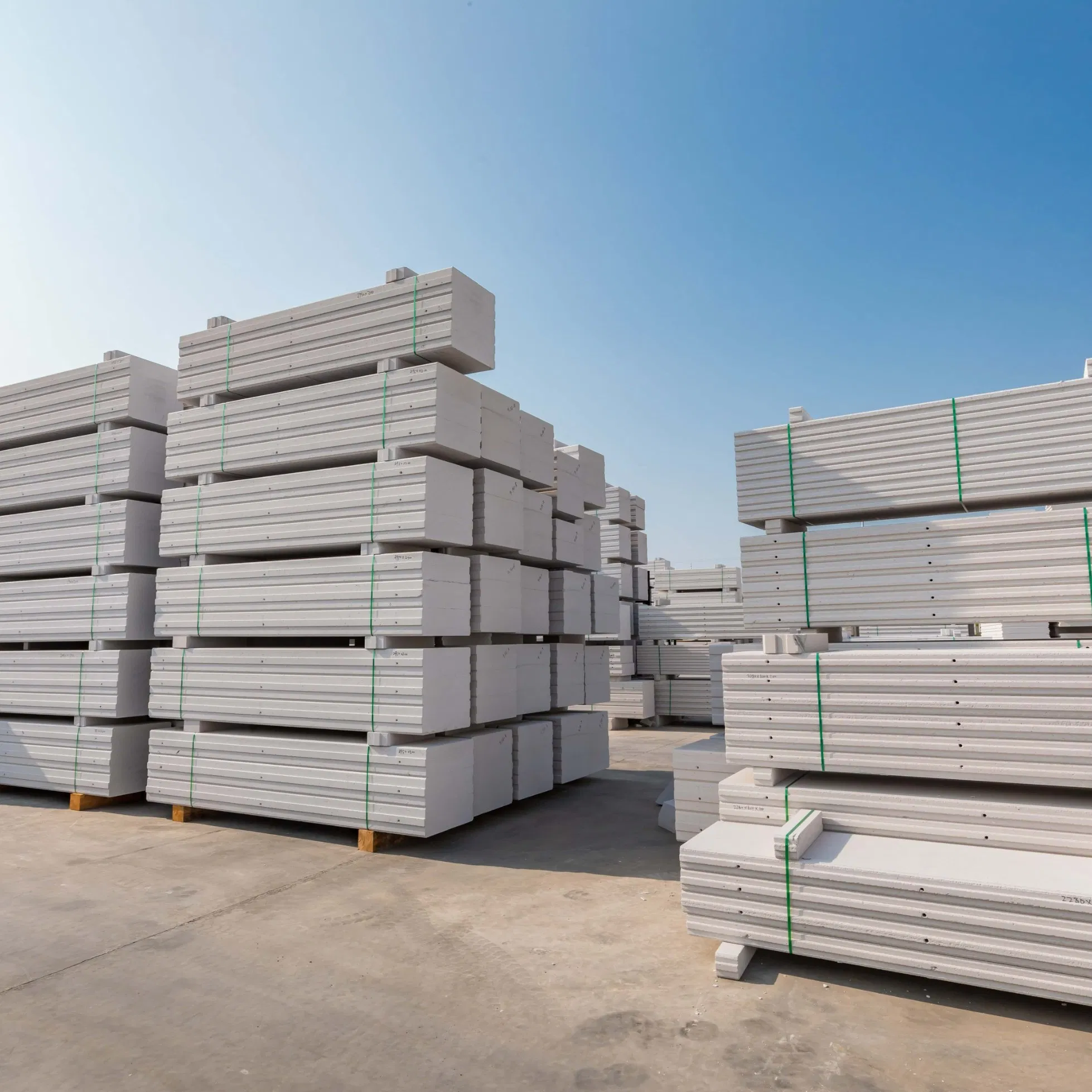 300000m3 High Automatic Low Production Wear AAC Block Making Plant
