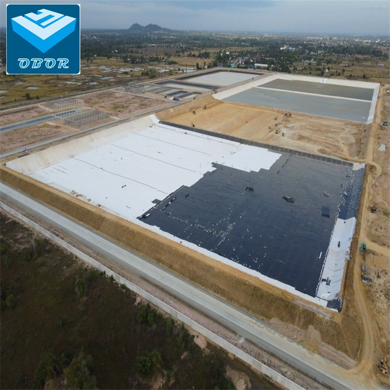 ASTM Virgin Material Waterproof HDPE Geomembrane for Water Tanks Fish Shrimp Farm Landfill Dam Lake River Pond Liner Membrane