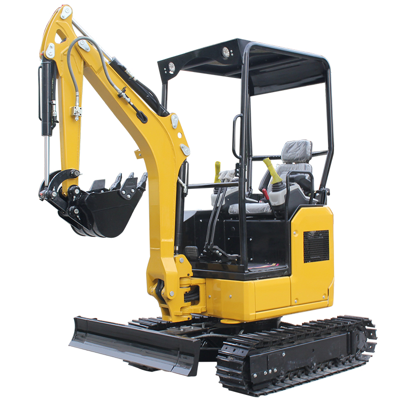 2-Ton CE Small Compact Rubber Track Crawler Excavator