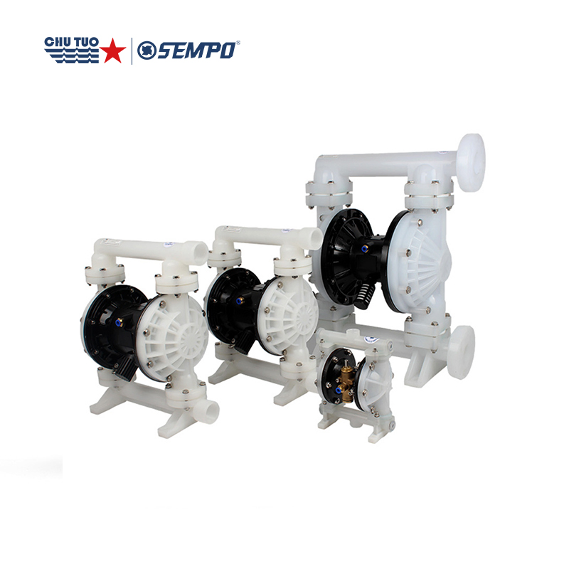 Double Pumps F46 Air Operated Plastic PP Pneumatic Diaphragm Pump