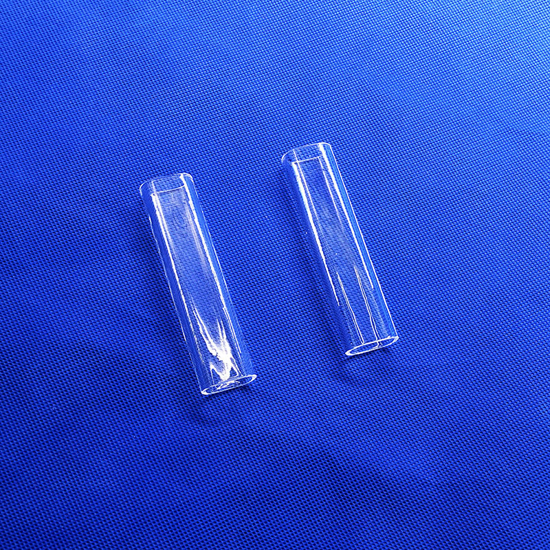 High Temperature Resistant Oval Quartz Glass Tube