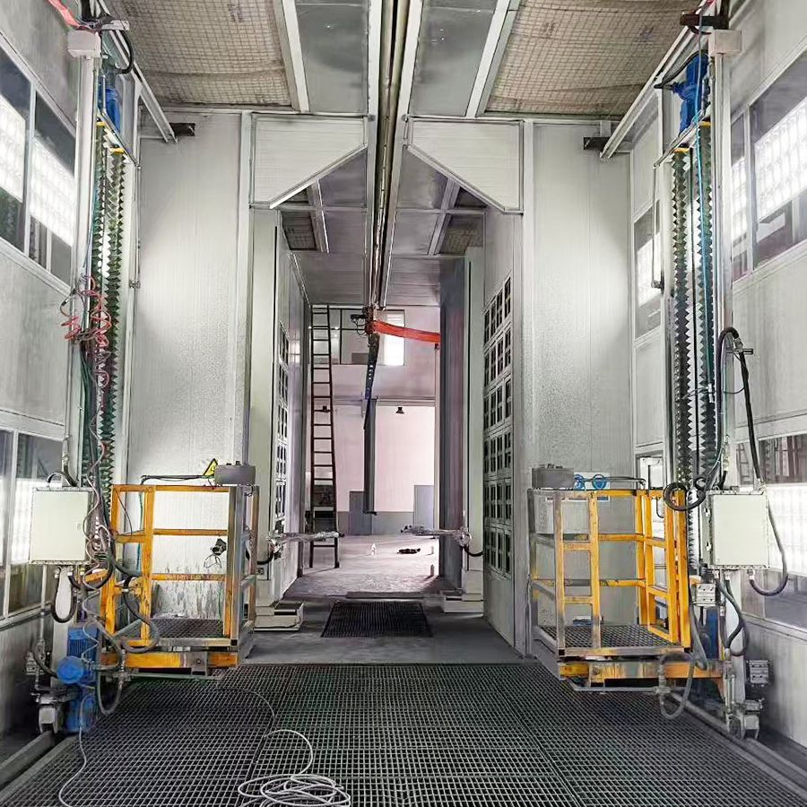 Xingyue Advanced Dust-Free Powder Coating Booth for Industrial Casting Parts