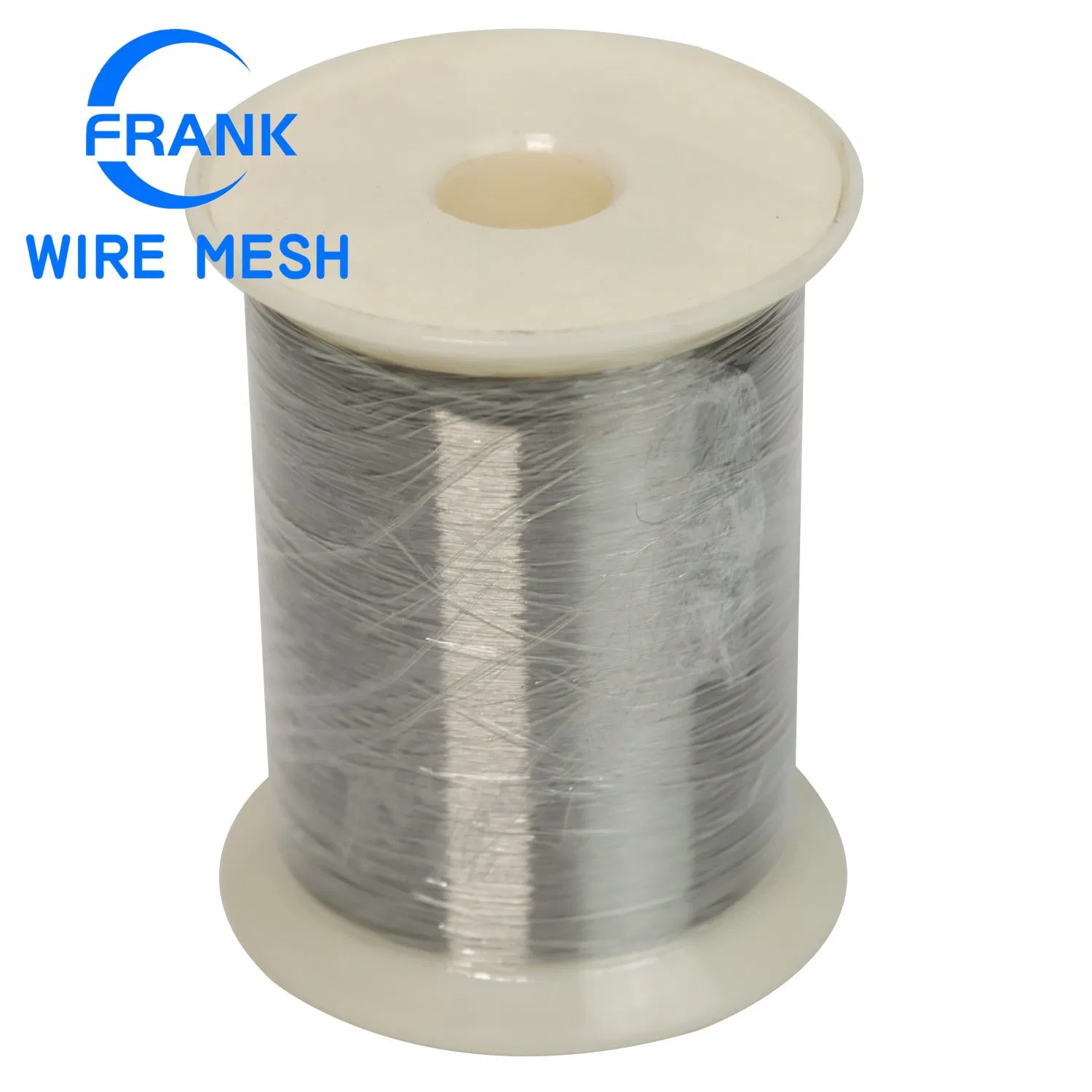 Filo in acciaio inossidabile 304 ultrafine da 0,05 mm, rocchetto K80, per filato tessile