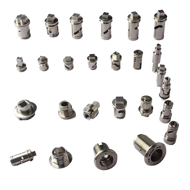 Custom Broaching Drilling Stainless Steel CNC Turning Lathe Machining Parts Service for Subway Train Security Door Lock Cylinder