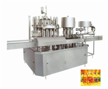 Linear Automatic Edible Oil Filling Machine