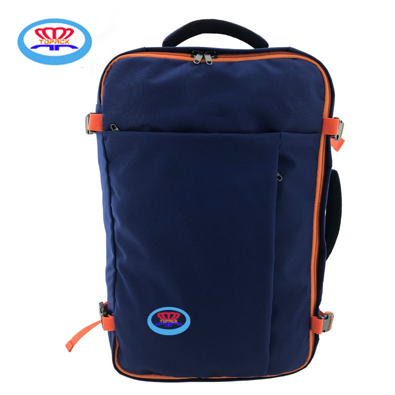 Large Capacity Weekend Backpack with Hidden Shoulder Strap