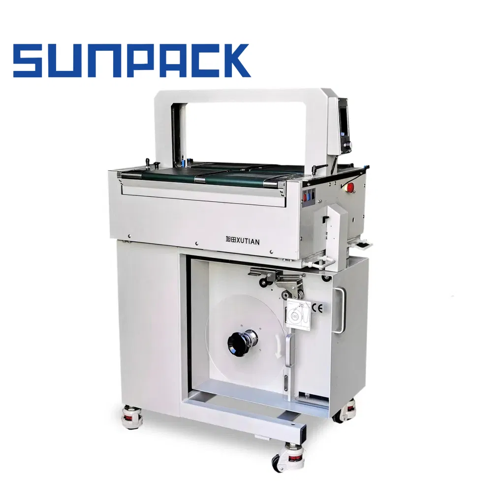High Quality Infeed Automatic Belt Table Banding Machine with Counter