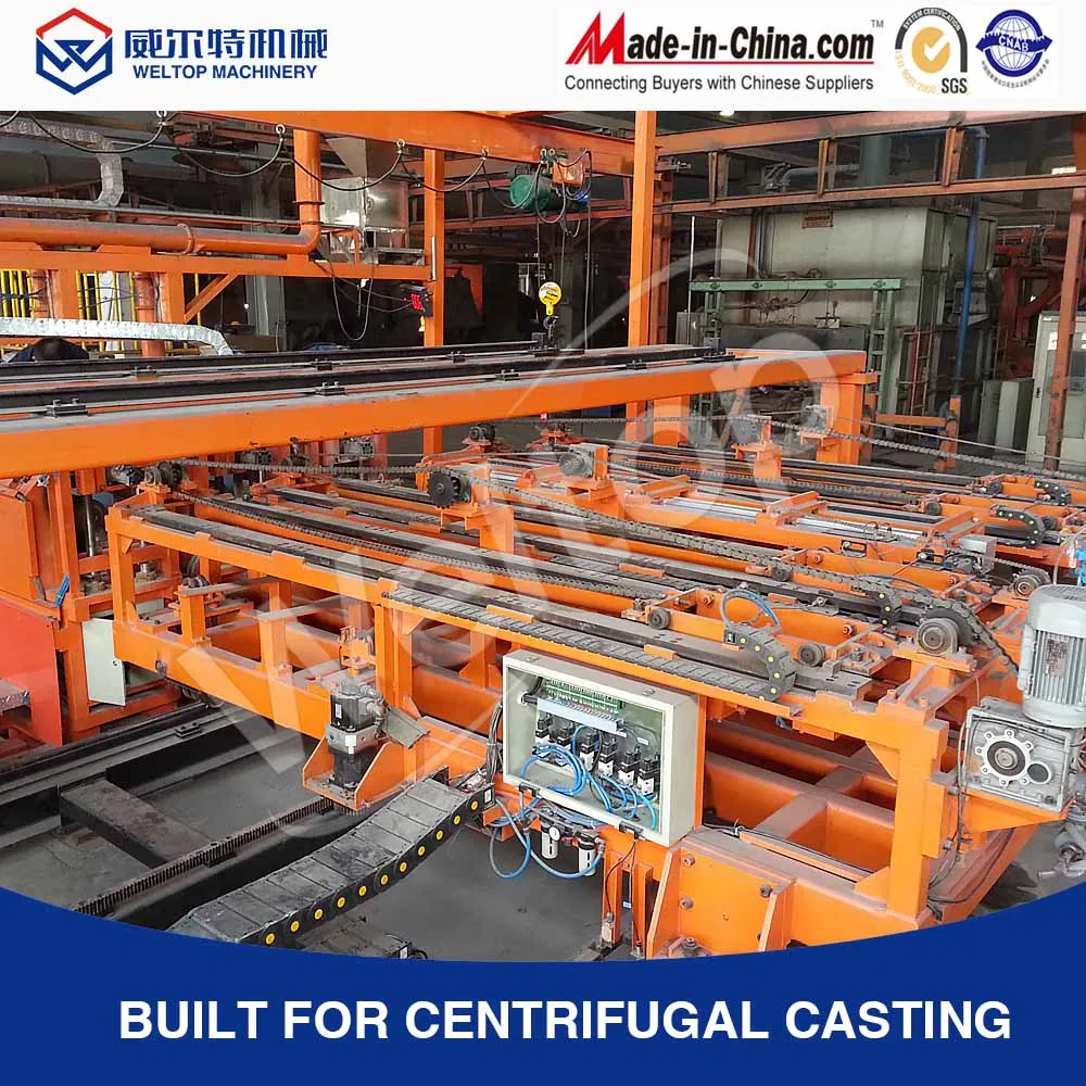 Fully Automatic Centrifugal Casting Machine for Cast Iron Cylinder Sleeve