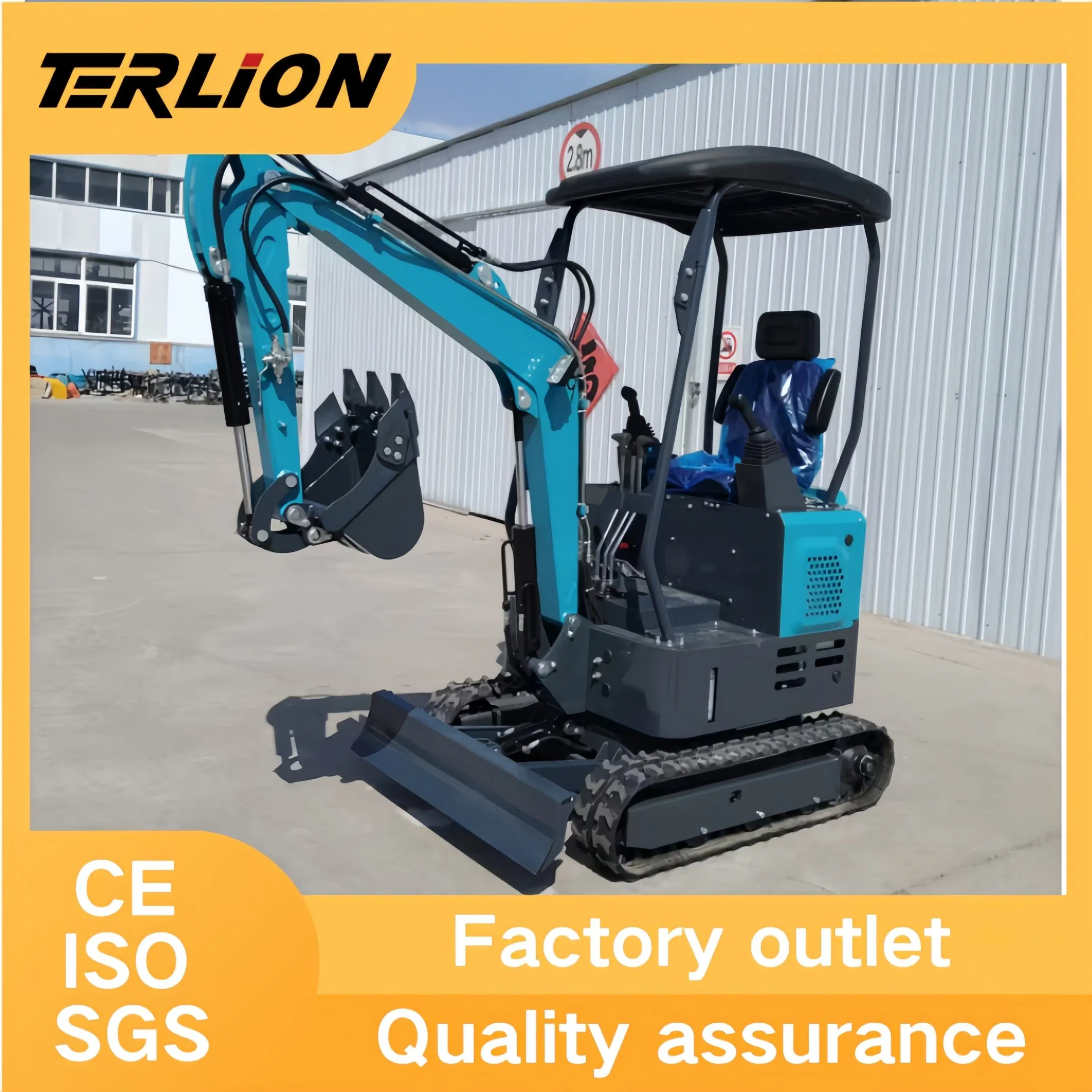 CE EPA Hydraulic Small Mini Crawler Excavator