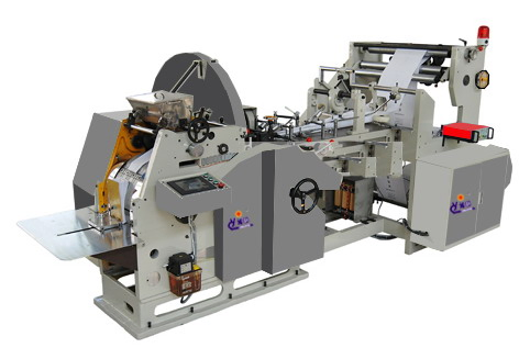 Fast Food Flat Bottom Paper Bag Making Machine