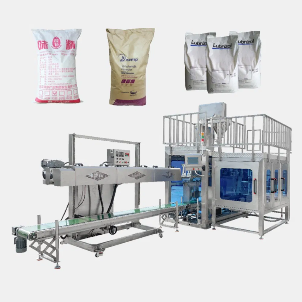 Automatic Granule Powder Filling and Sewing Bag Packing Machine