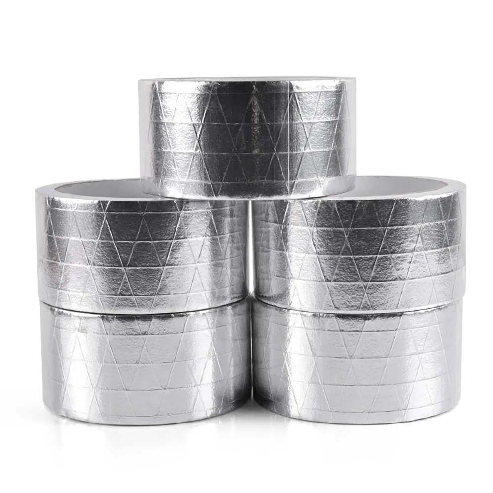 Water Proof Silver Acrylic Self Adhesive Aluminum Foil Tape