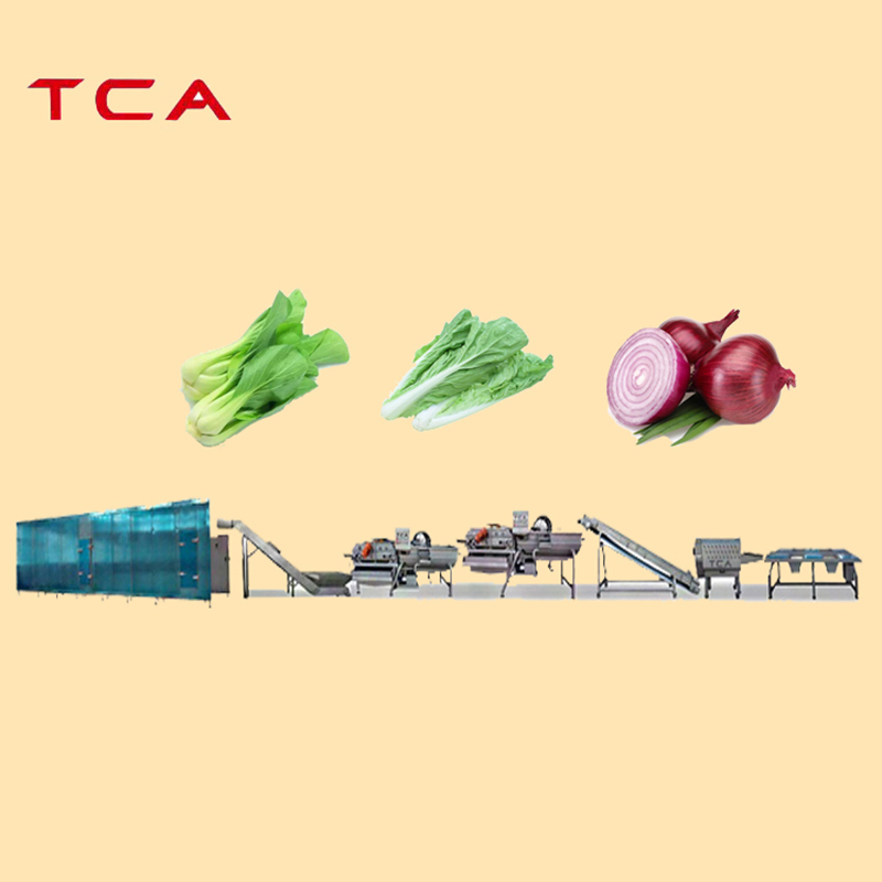 High-Quality 1000-1500kg/H Frozen Vegetable Production Line for Industry with CE