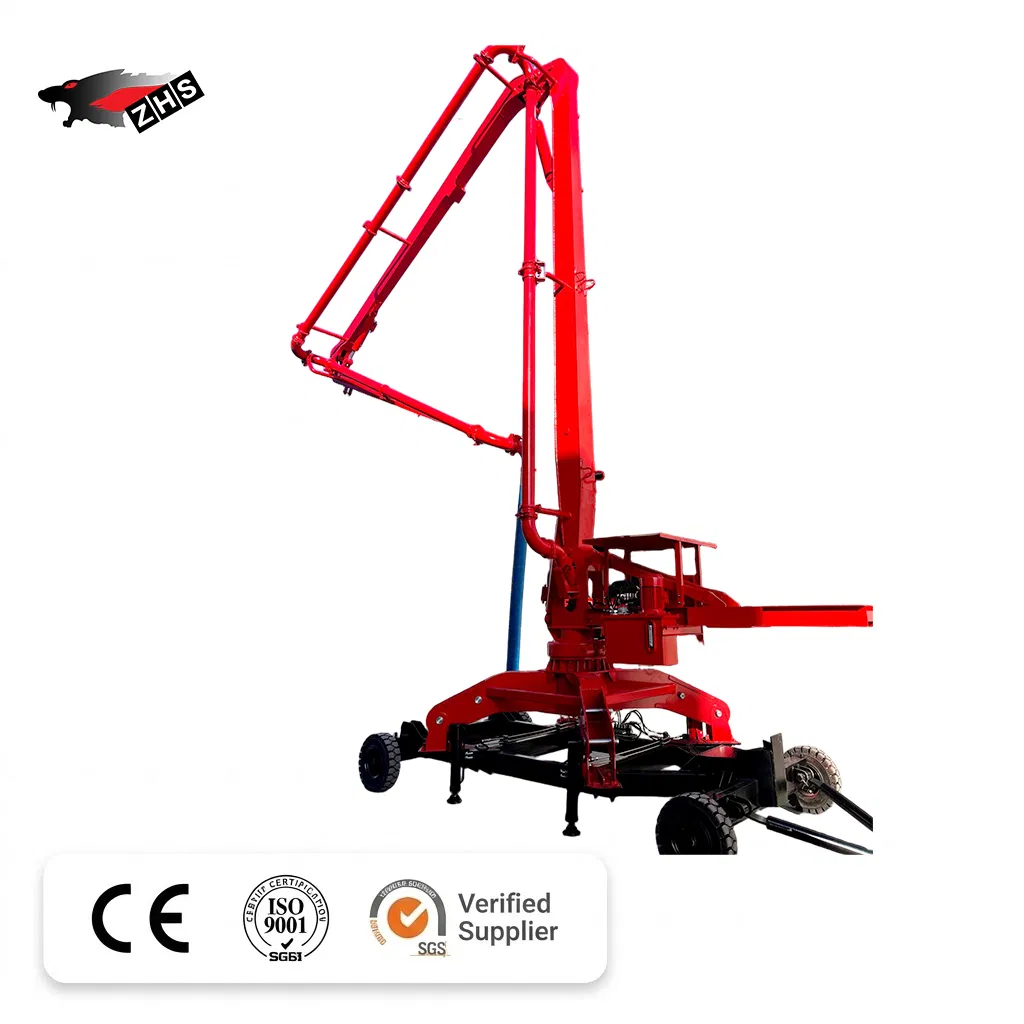 Zhs Hgy21-3 Meters Mobile Spider Hydraulic Concrete Placing Boom