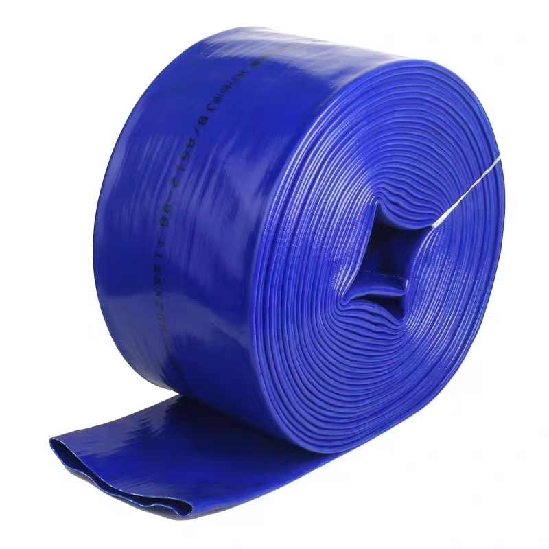 Vielseitiger flexibler 3 4 6 Zoll PVC-Layflat-Hochdruckschlauch Premium-Gartenwasserrohr für effiziente Bewässerung