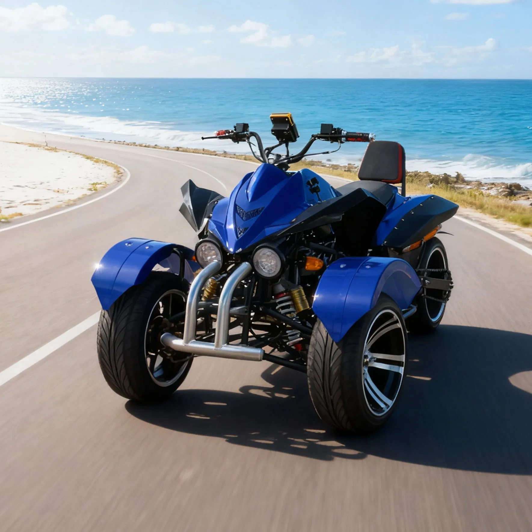 Motorcycle ATV Off Road Vehicle Outdoor Inverted 3-Wheels 200cc ATV