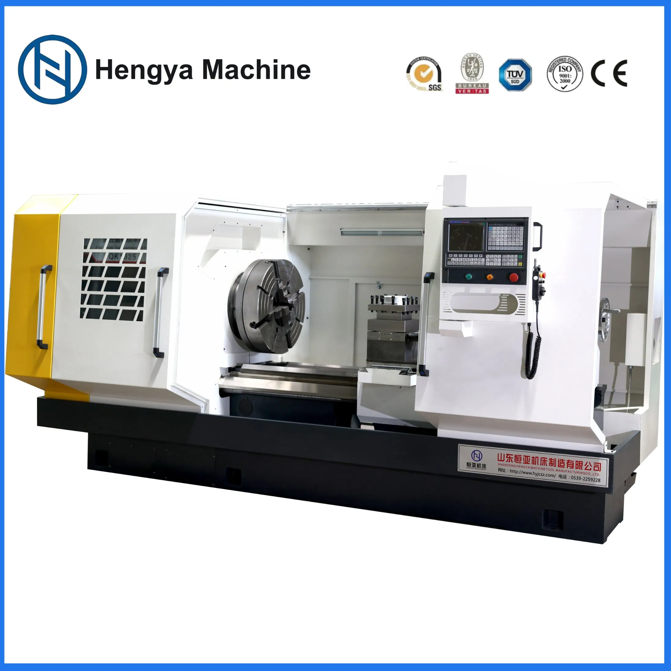Qk1325 Oil Country Lathe with Double Chucks for Precision Machining