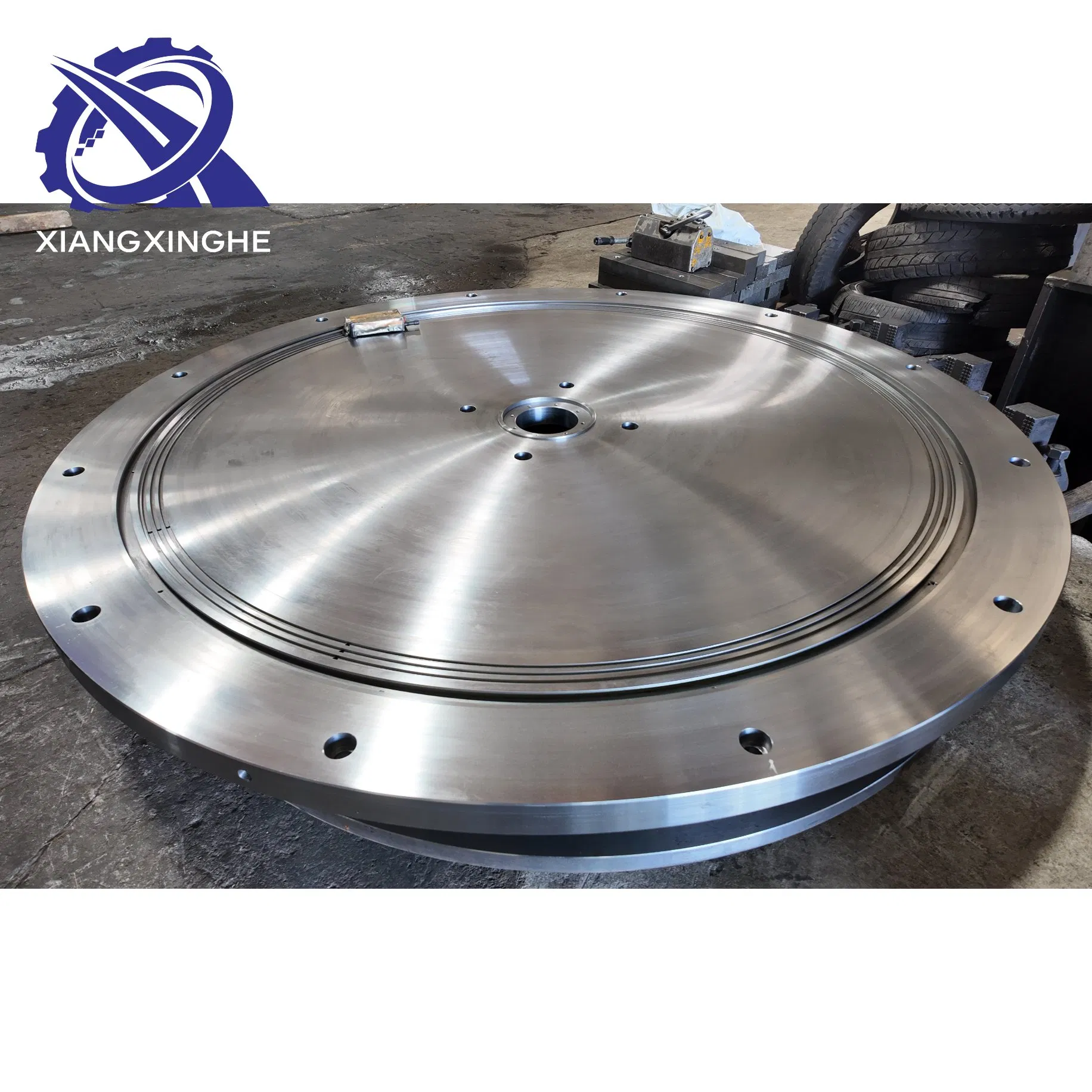 Componentes de placas de acero mecanizadas por CNC de precisión personalizados para OEM