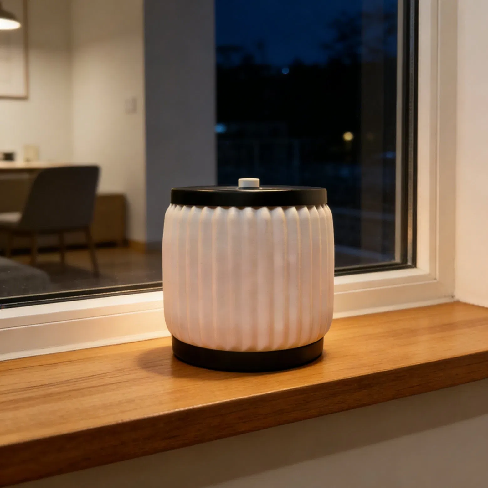 Portable Rechargeable LED Night Light Table Lamp for Garden Bedroom Living Room