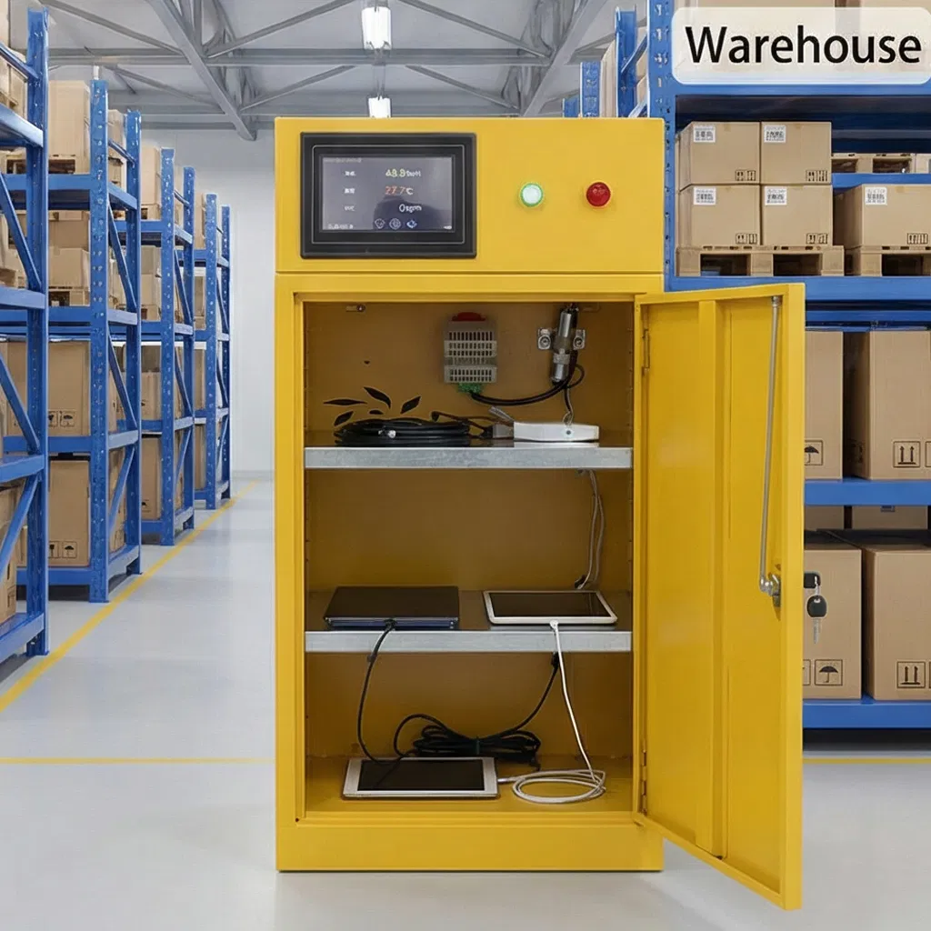 Explosion-Proof Safety Storage Box with Sound and Light Alarm