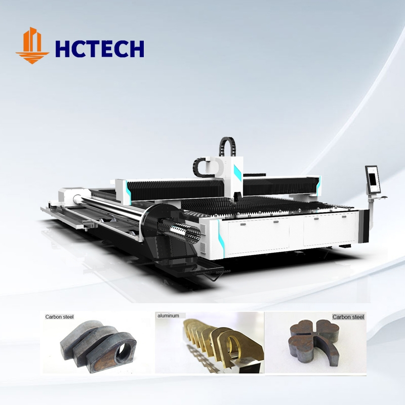 Metal Plate Fiber CNC Laser Cutting Machine for Tube Metal