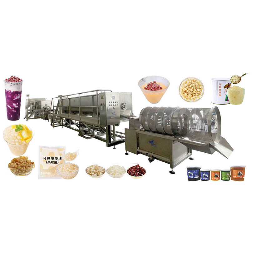 Diverse Varietà di Popping Boba Ripieni Principalmente a Base di Cereali