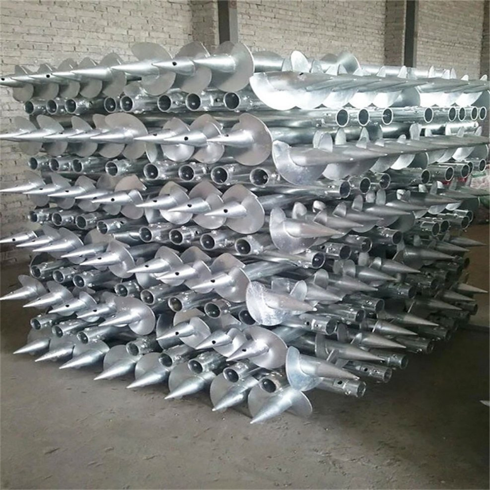 High Strength Spiral Screw Pile for Engineering Purposes