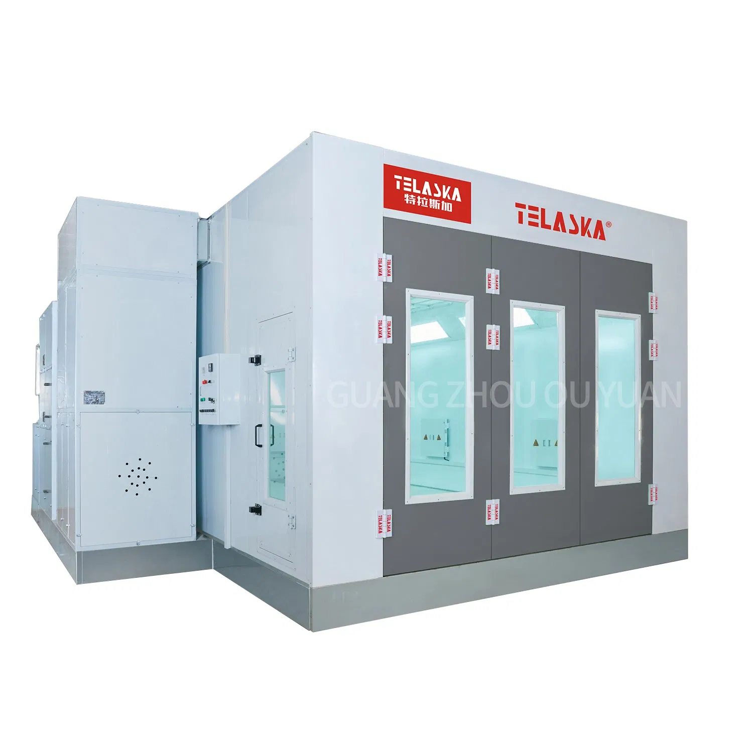 Infrared-Heated Spray Paint Baking Booth