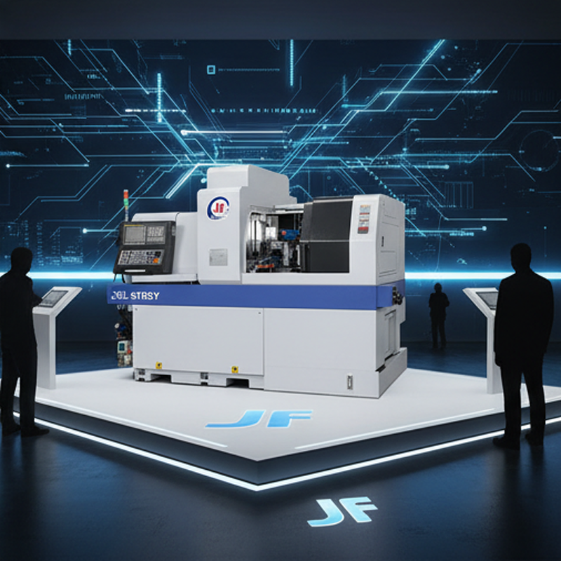 Tornio CNC compatto ad alta precisione Jinn Fa JSL-51RBY